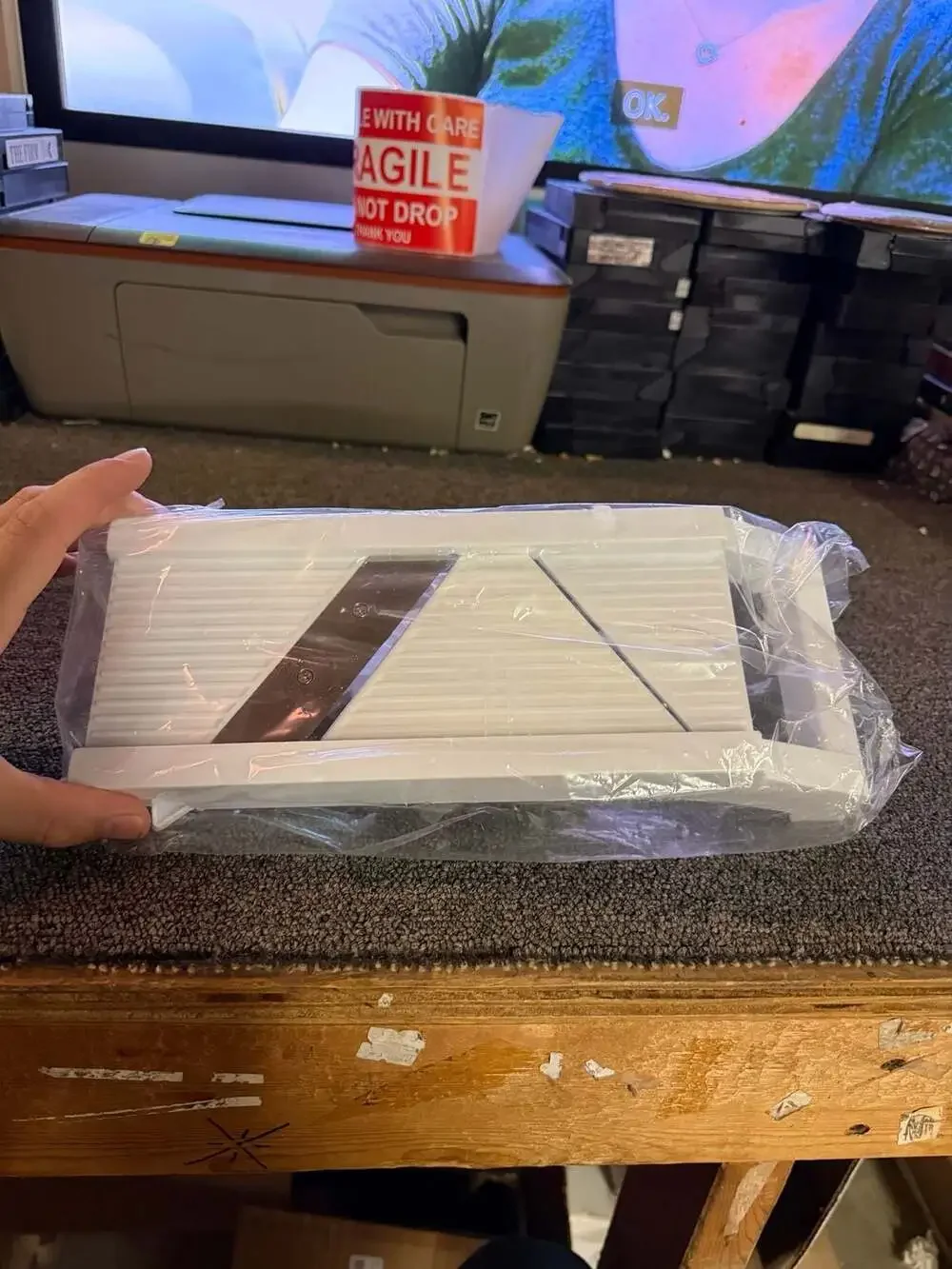 Chefmate Heavy-Duty Mandoline Slicer with Stainless Steel Blades